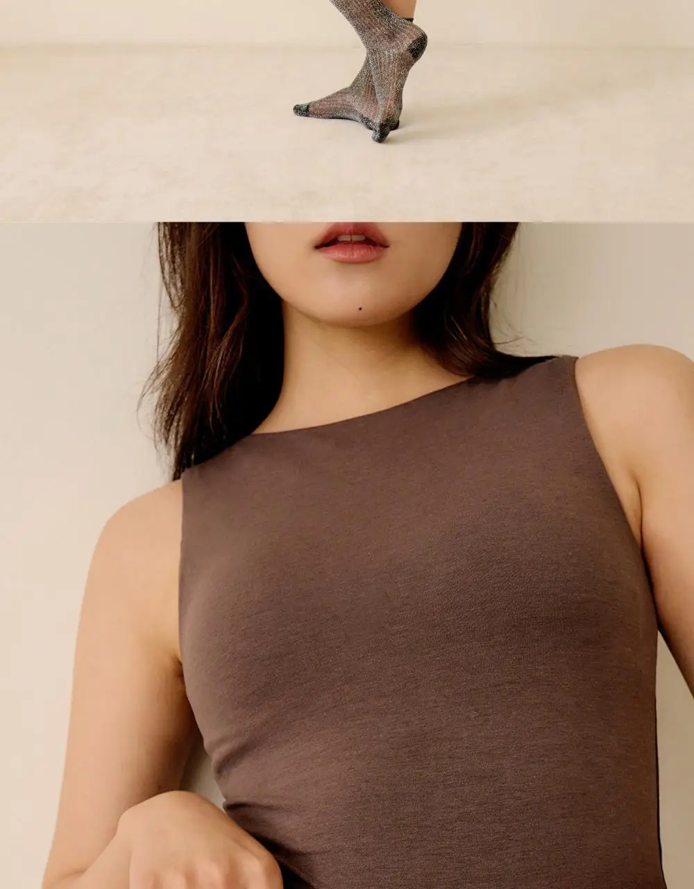 [류혜영 PICK] 마른파이브 날마다 브라탑 보트넥 슬릿 5colors (M~XL) 상세페이지 33